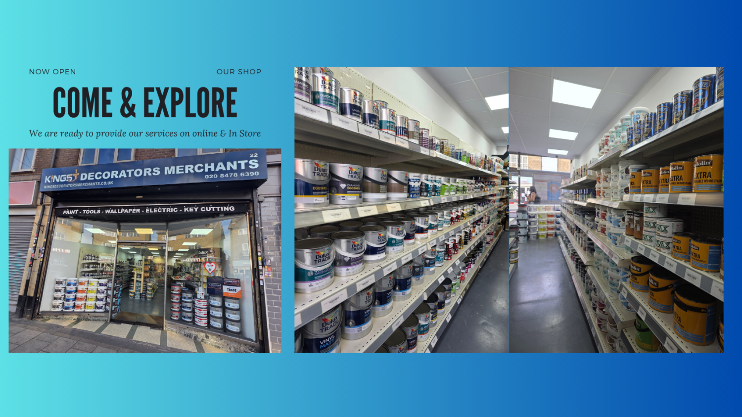 KingsDecoratorsMerchants promo